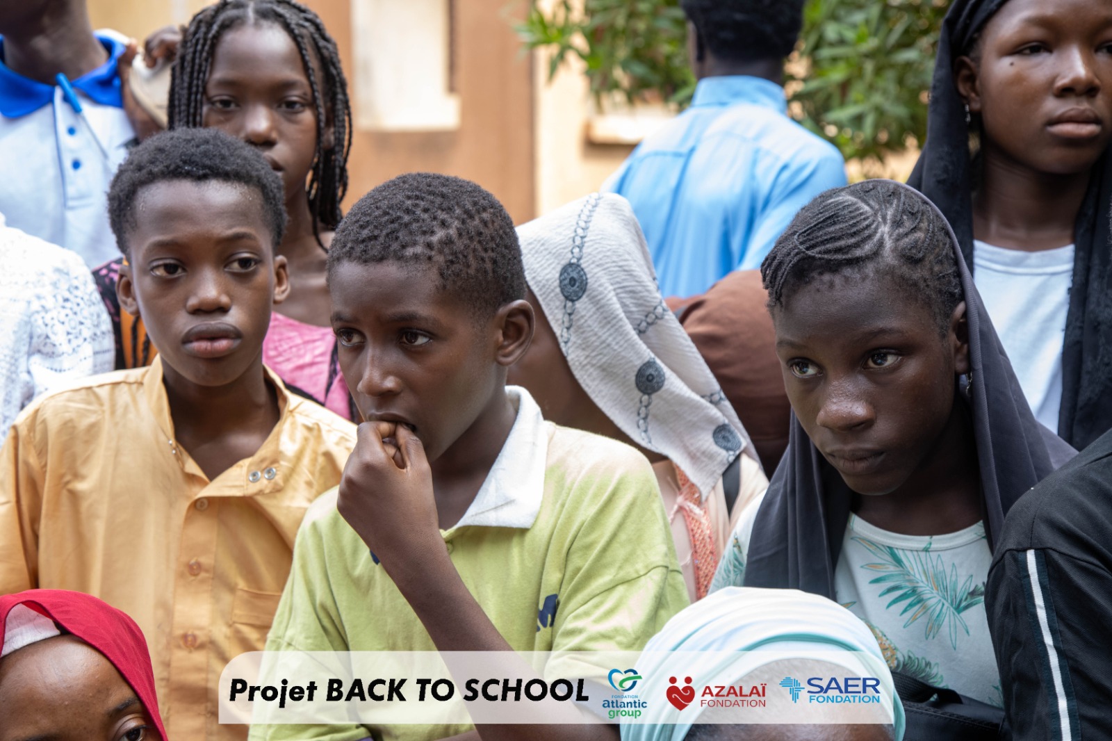 Cérémonie de remise de kits scolaires à 200 élèves brillants issus de Familles modestes.