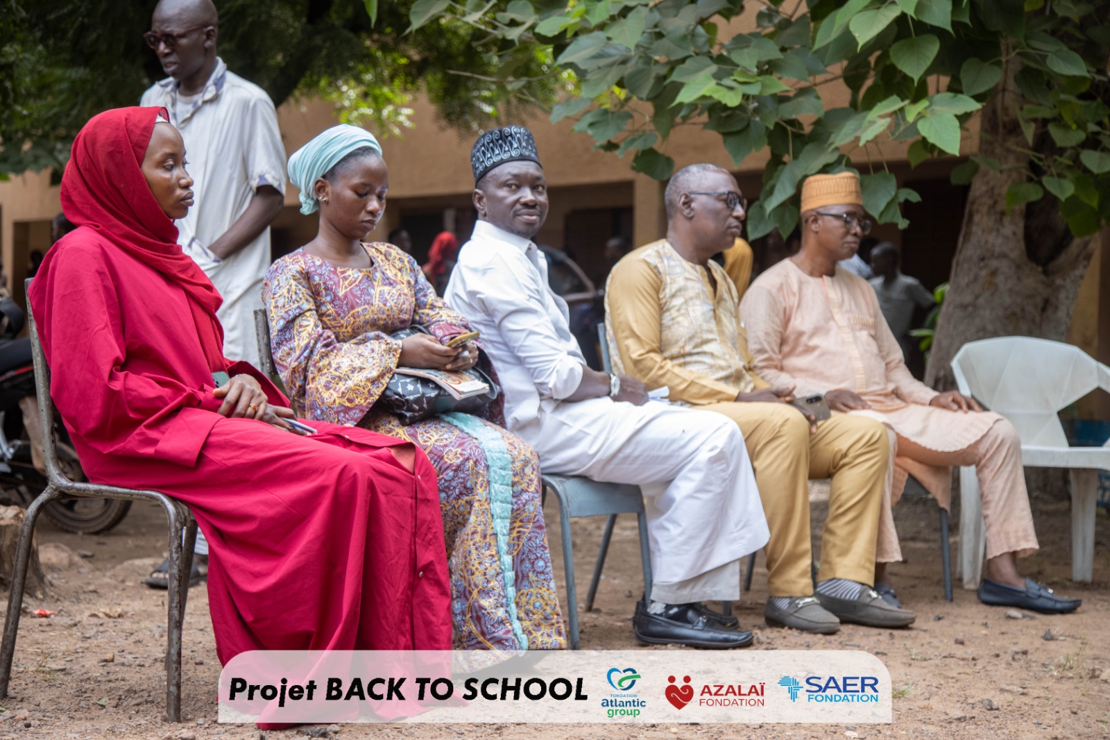 Cérémonie de remise de kits scolaires à 200 élèves brillants issus de Familles modestes.