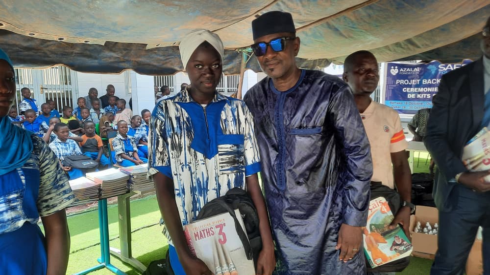 Cérémonie de remise de kits scolaires a l'école " BANGRÉ NOOMA du village de SAG-NIONIOGO