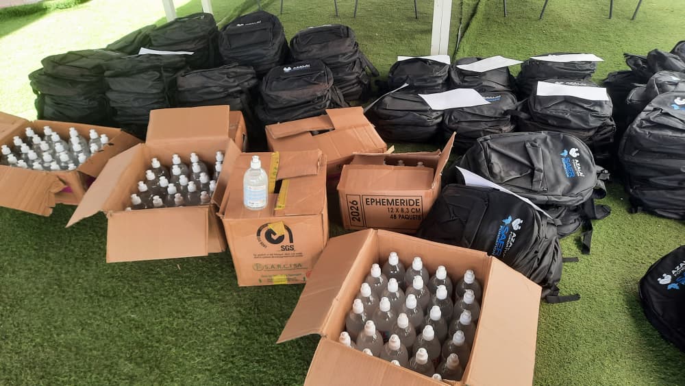 Cérémonie de remise de kits scolaires a l'école " BANGRÉ NOOMA du village de SAG-NIONIOGO